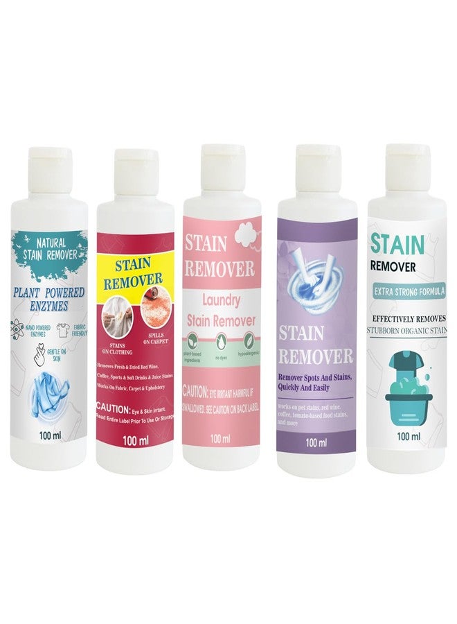 TOOVUS Stain Remover Combo Pack of Shirt, Red, Pink, Purple and Doll Stain Remover | Multi-Surface Cleaning Solution for Clothes, Fabrics, Upholstery (100 g Each) - Image 1